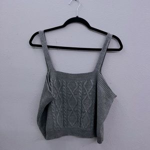 ribbed crop top